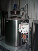 Pit type furnace for carburizing in controlled gas atmosphere